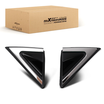 Fender Pillar Trim Mirror Corner Molding compatible for Hyundai Santa Fe XL 3.3L 2013-2019