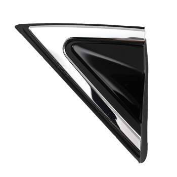 Right Mirror Flag compatible for Hyundai Santa Fe 2013-2019 861902W000 Black Trim