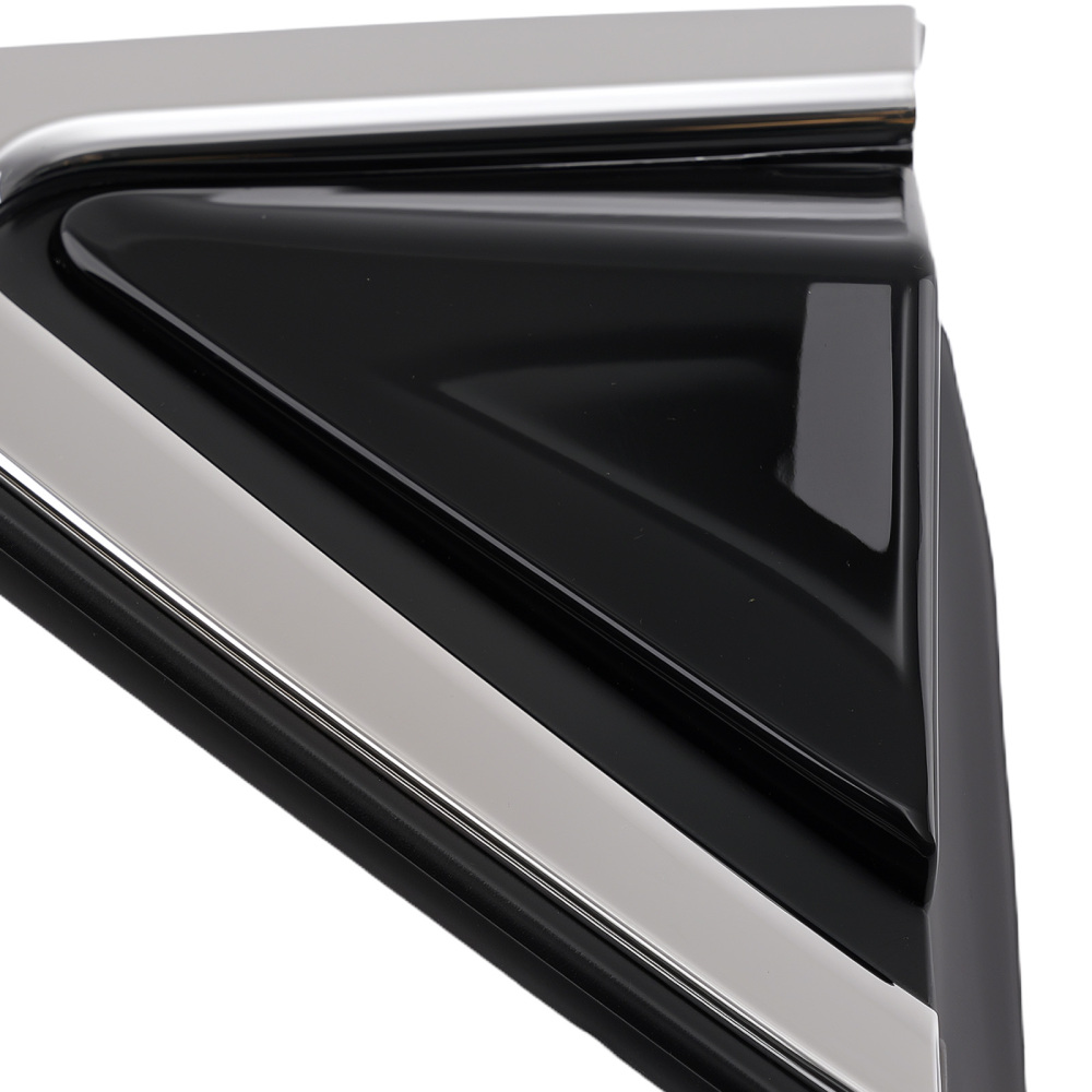 Right Mirror Flag compatible for Hyundai Santa Fe 2013-2019 861902W000 Black Trim
