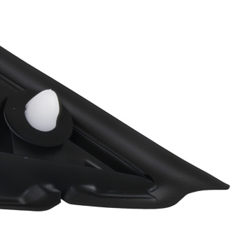 Left Right Mirror Flag Applique compatible for Fiat 500 12-19 1SH16KX7AA 1SH17KX7AA