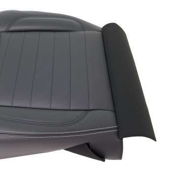 Driver / Passenger Perforated Leather compatible for Seat Cover compatible for Ford Mustang GT 2010-2014