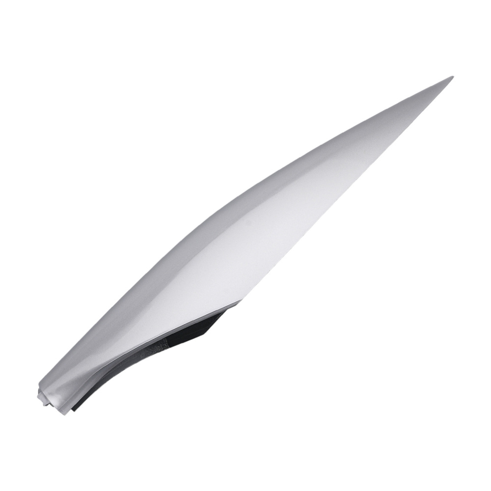 4PCS Roof Rail End Cap Cover compatible for Lexus GX470 2003-2009 Silver ABS
