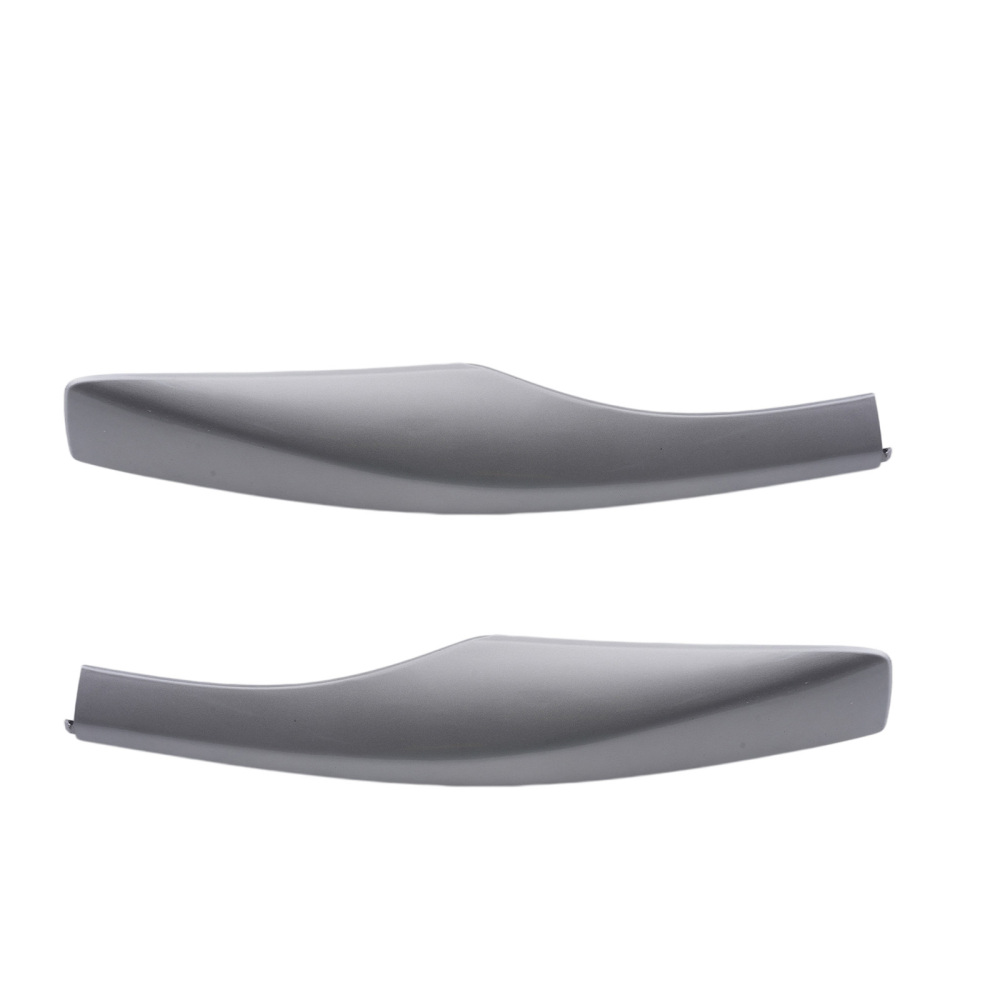 4PCS ABS Roof Rail End Cover compatible for Lexus RX RX350 2010-2015 Silver Cap