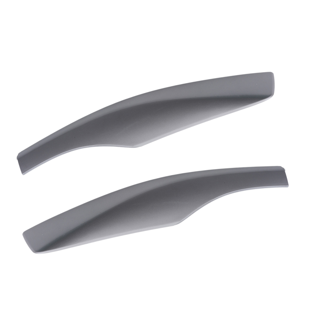 4PCS ABS Roof Rail End Cover compatible for Lexus RX RX350 2010-2015 Silver Cap