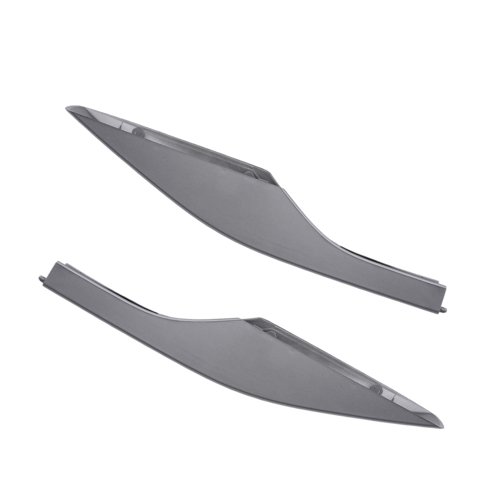 4PCS ABS Roof Rail End Cover compatible for Lexus RX RX350 2010-2015 Silver Cap