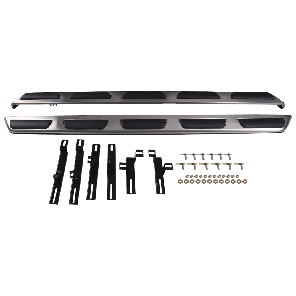 Truck Running Boards compatible for Audi Q5 8R 2008-2016 Running Board Black LeftRight