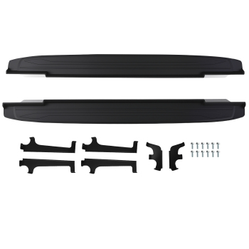 Running Board Aluminumfor compatible for Acura RDX 2019-25 Side Steps Black Heavy Duty Mount