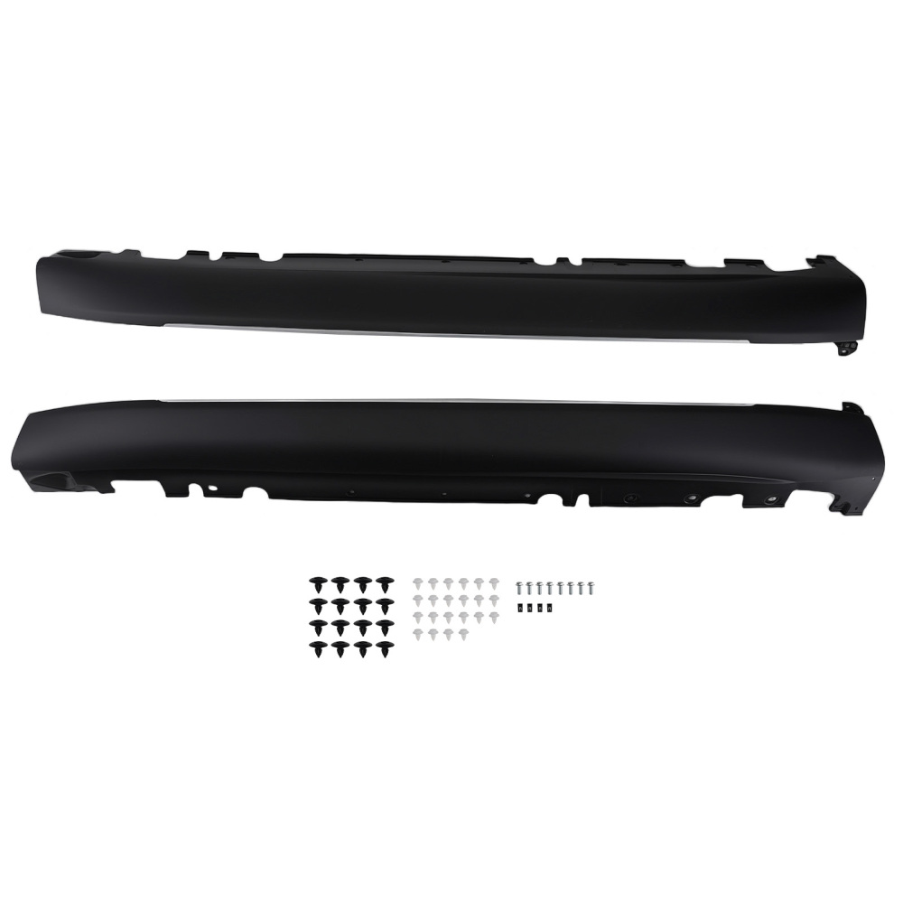 Non-slip Running Board Steps compatible for BMW X5 E70 2007-2013 Side Kit Black Pair