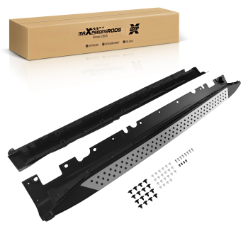 Aluminium Side Steps Running Boards compatible for BMW X5 E70 2007-2013 Non-Slip Entry Bars