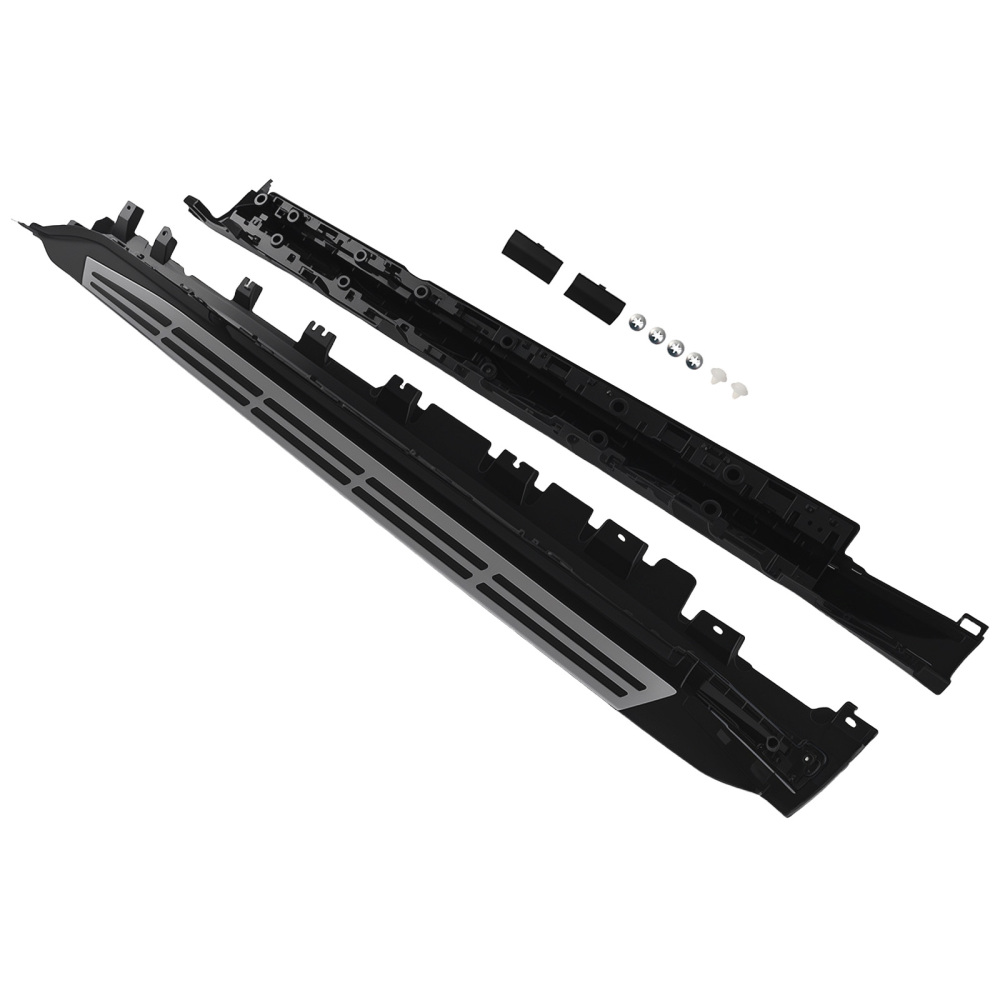 Aluminum Side Step Running Board compatible for BMW X5 G05 2019-23 Black Non-slip Design