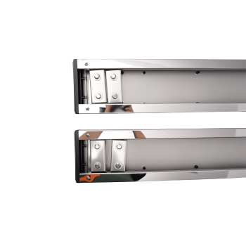 Black Running Boards compatible for Chevy Colorado / GMC Canyon Crew Cab2015-2025