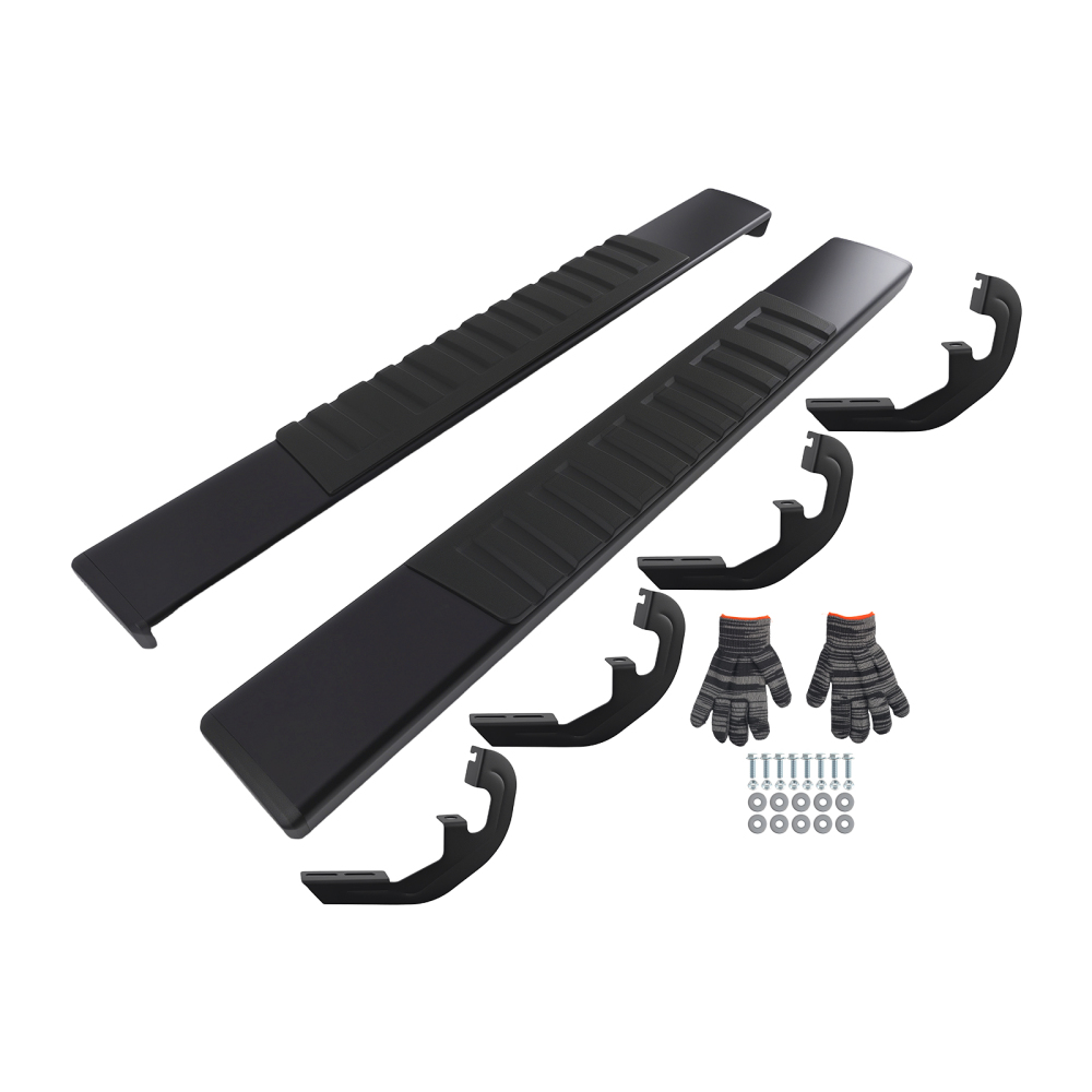 Nerf Bars Running Board compatible for Chevy Silverado GMC Sierra 1500-3500 HD 2019-25 Pair