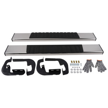 Side Steps Running Boards compatible for Chevrolet Silverado GMC Sierra 07-19 Standard Cab