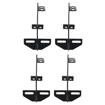 6 Side Step Running Boards compatible for Dodge Ram 1500 2009-18 Nerf Bar Black Step Rails