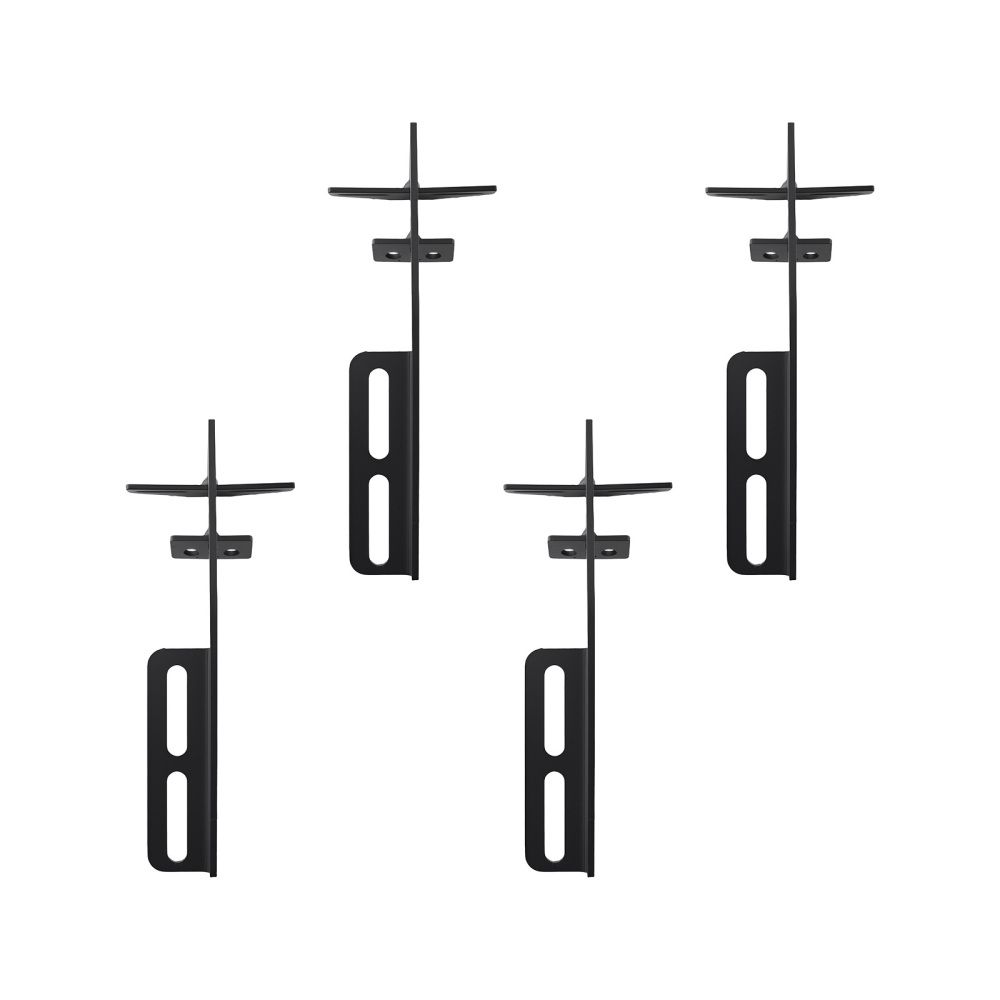 6 Side Step Running Boards compatible for Dodge Ram 1500 2009-18 Nerf Bar Black Step Rails