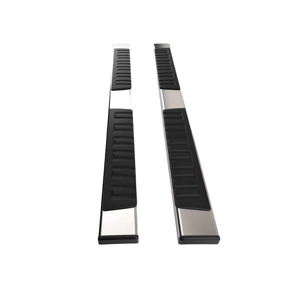 Nerf Bars Side Steps compatible for RAM 1500 Classic 2019-2024 Stainless Steel ABS Black