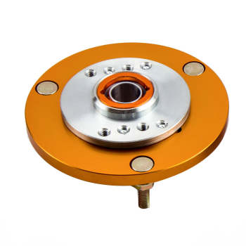 Adjustable Rear Camber Control Arms + 2x Front Camber Plate Gold compatible for BMW E36