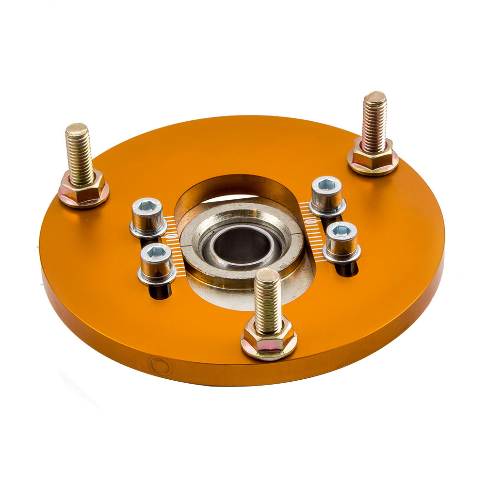 Brazos de control/placa de inclinación trasera frontal dorada compatible para BMW E46 Z4 X3