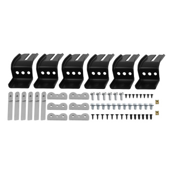 Aluminum Running Board Side Step compatible for Ford Explorer 2020-2025 Black LeftRight