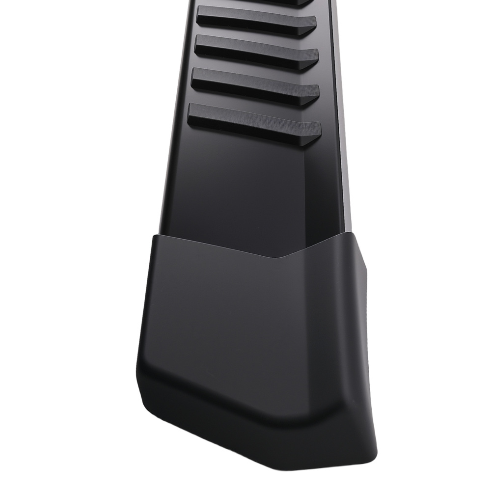 6 Inch Nerf Bars compatible for Ford F-350 Super Duty Crew Cab 2017-2026 Steel Black