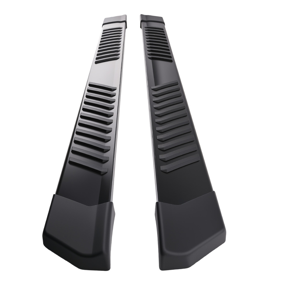 6 Inch Nerf Bars compatible for Ford F-350 Super Duty Crew Cab 2017-2026 Steel Black