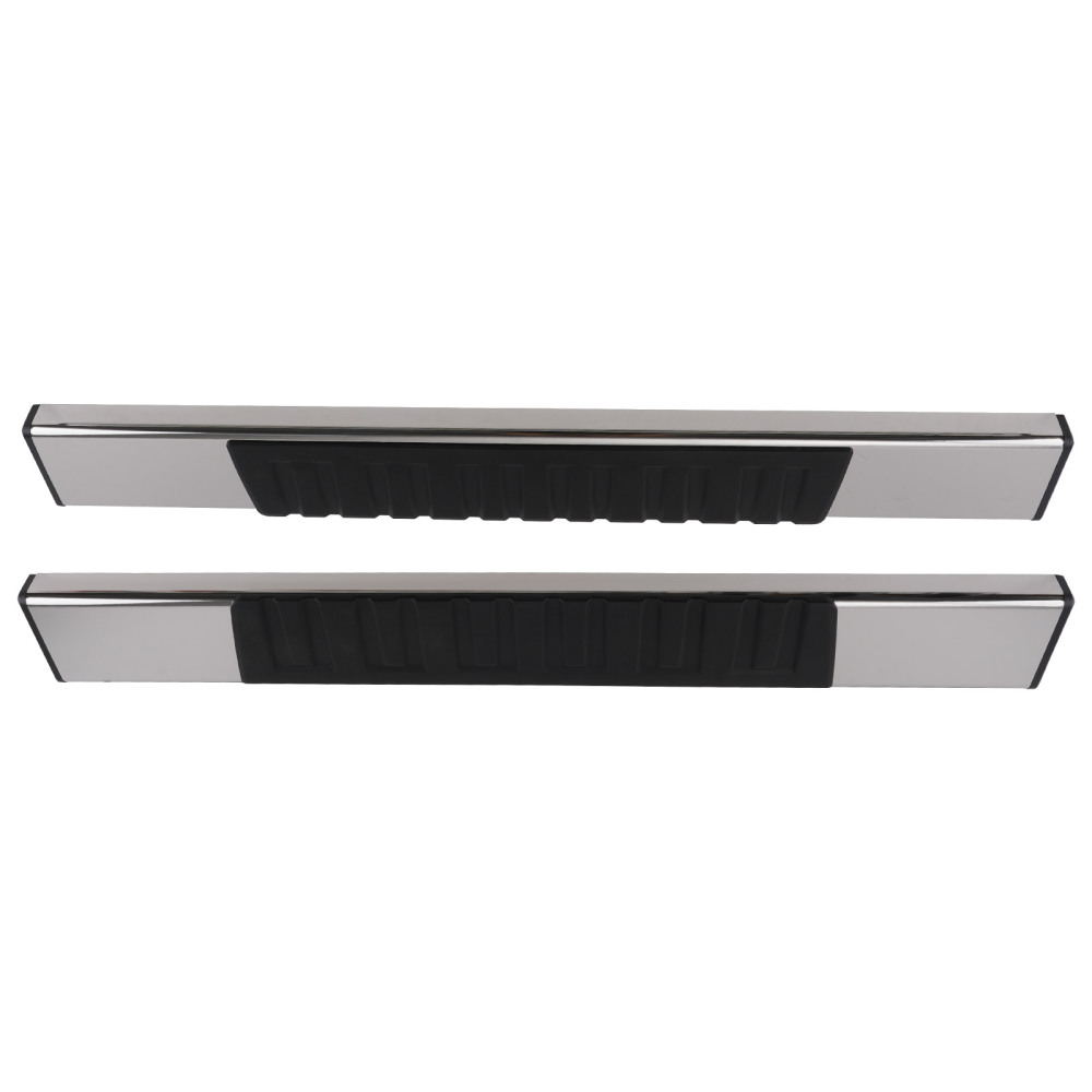 6 Inch Side Step Running Board compatible for Ford F-250 1999-2016 Aluminum Black Non-Slip