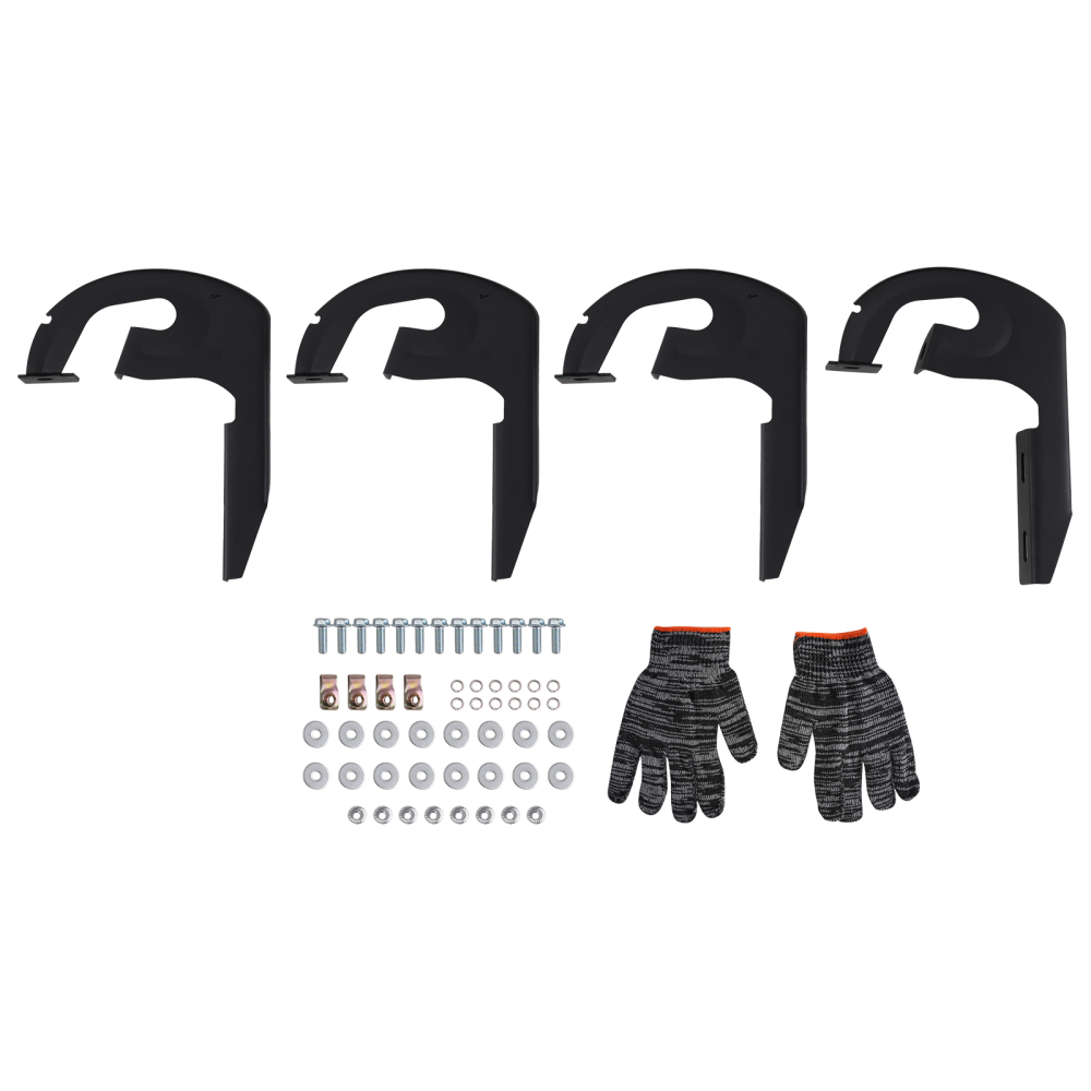 6 Inch Side Step Nerf Bars compatible for Ford F-150 2004-2014Non-Slip Protection