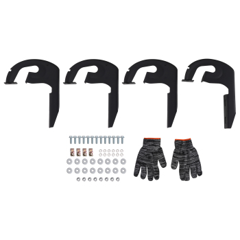 6 Inch Side Step Nerf Bars compatible for Ford F-150 2004-2014Non-Slip Protection