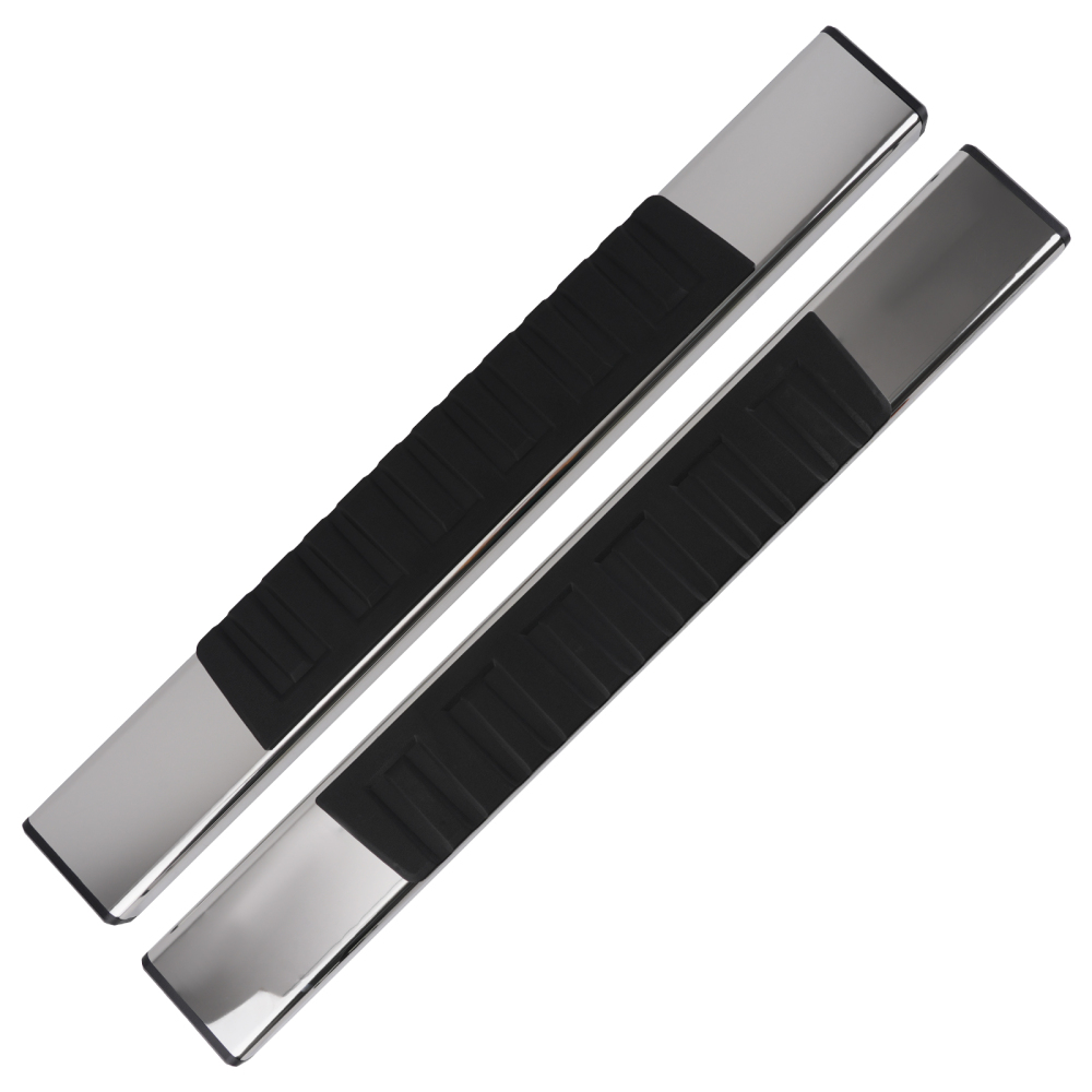 Nerf Bars Running Boards Side Steps compatible for Ford F150 2015-2024 Aluminum Alloy Black