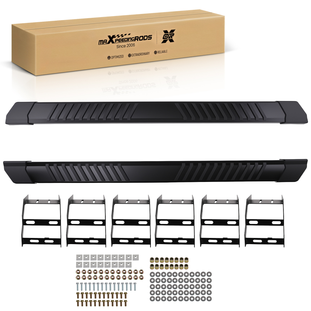Anti-Slip Side Steps Running Board compatible for Ford F-150 SuperCrew 2015-2026 Nerf Bars