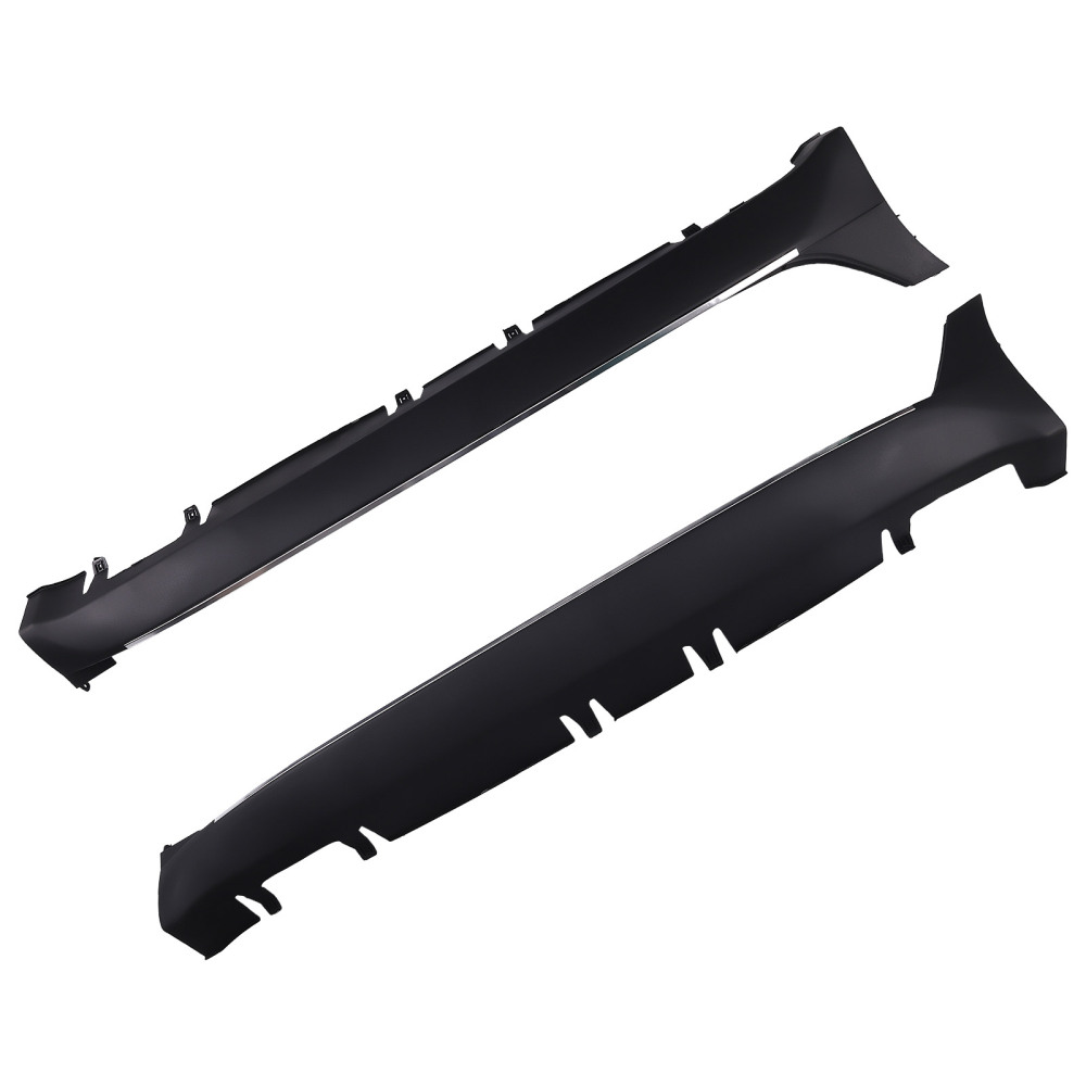 2Pcs Barre Nerf Marchepied Latéral compatible pour HYUNDAI ix35 2010-2015 Aluminium ABS