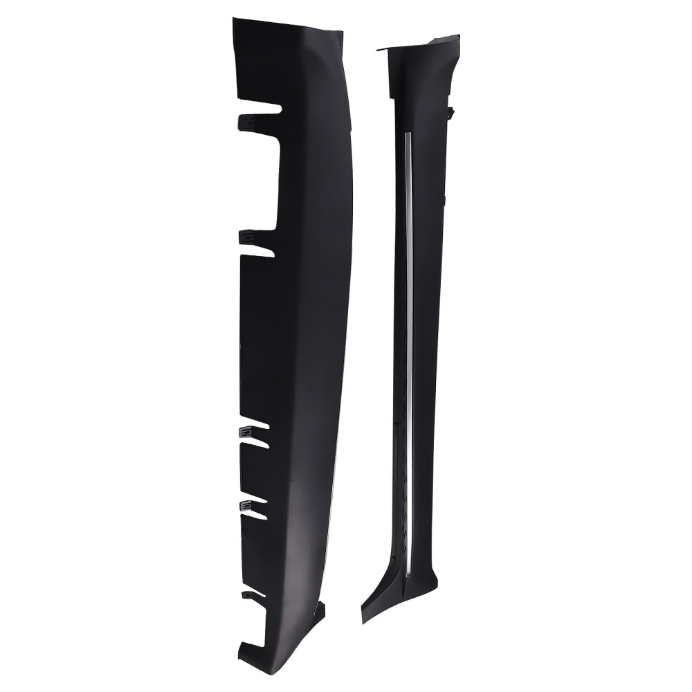 2Pcs Barre Nerf Marchepied Latéral compatible pour HYUNDAI ix35 2010-2015 Aluminium ABS