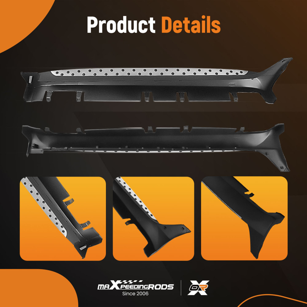 Passo Laterale Adatto Tavola Da Corsa compatibile per HYUNDAI ix35 2010-2015 Side Step