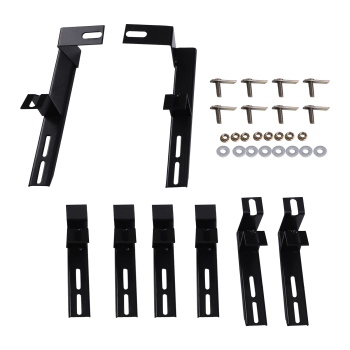 Anti-Slip Running Board Side Steps compatible for Toyota Highlander 2020-2023 Black