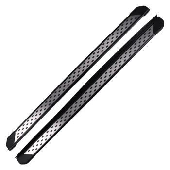 Aluminum Side Steps Black compatible for Honda Pilot 2016-2022 Running Boards Heavy Duty