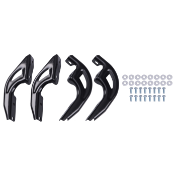 Nerf Bars Side Step Running Board compatible for Honda Pilot 2016-2022 68 Black Pair