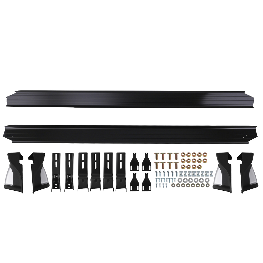 Nerf Bars Running Board Side Steps compatible for ISUZU D-MAX RT 12-2021 Anti-Slip Kit