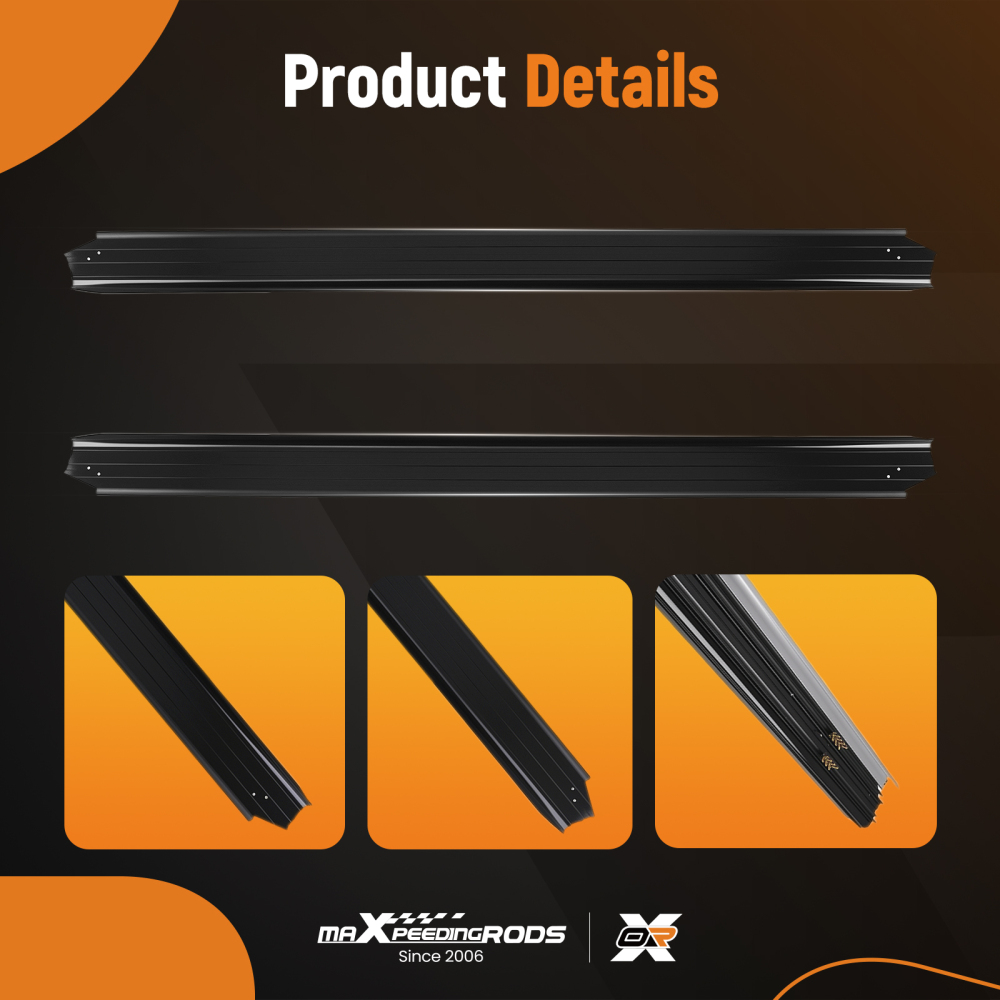 Nerf Bars Running Board Side Steps compatible for ISUZU D-MAX RT 12-2021 Anti-Slip Kit