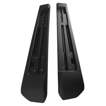 Running Board Side Steps compatible for Jeep Wrangler JK 2Door 07-18 W/ Mounting Kit