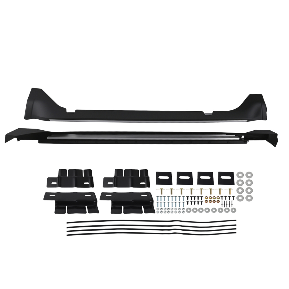 Aluminum Running Board compatible for Jeep Grand Cherokee 11-21 Side Steps Heavy Duty Black