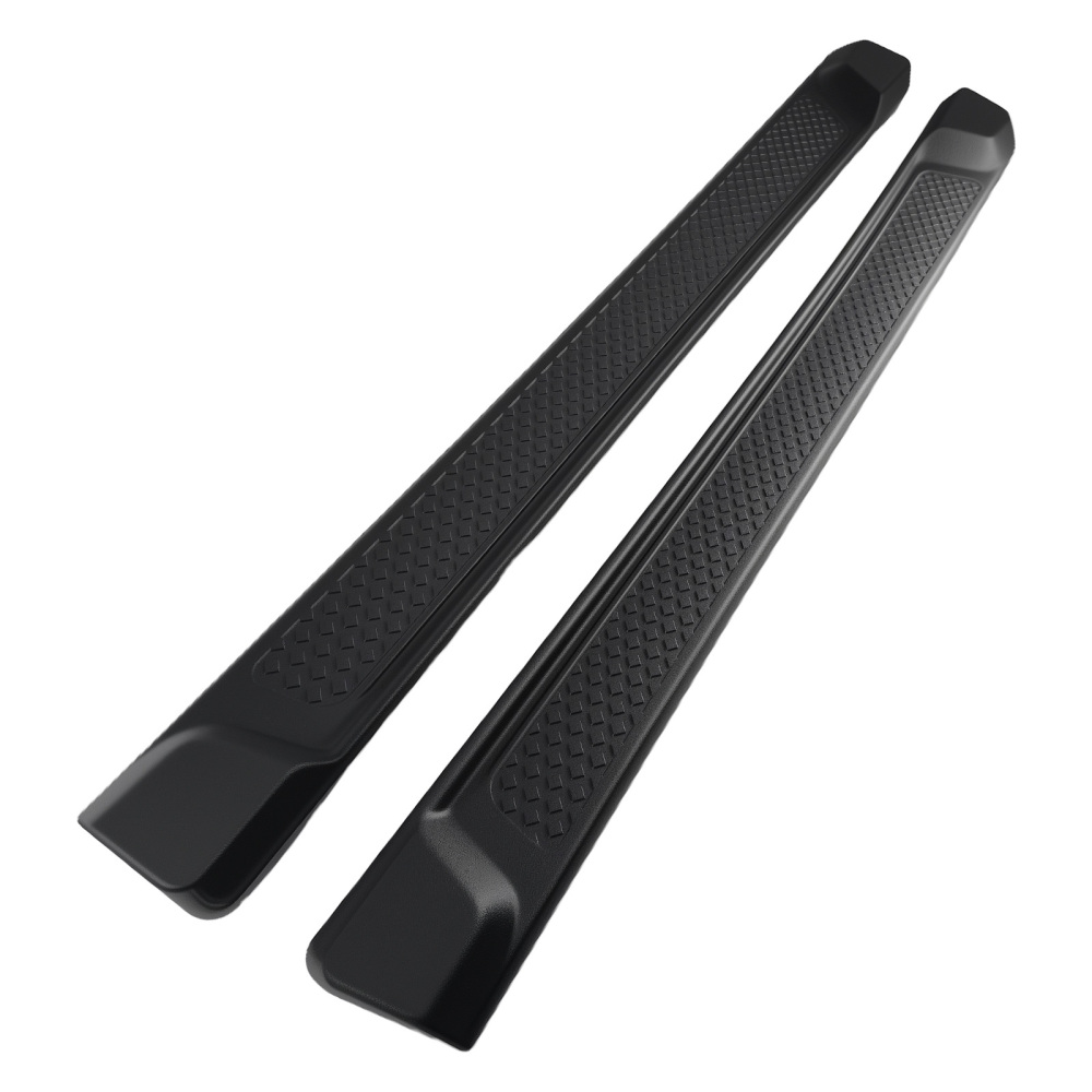 Aluminum Running Boards for 2020-2023 compatible for Jeep Gladiator JT 4Door Side Steps Black