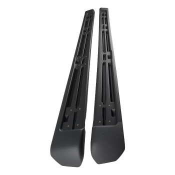 Aluminum Running Boards for 2020-2023 compatible for Jeep Gladiator JT 4Door Side Steps Black