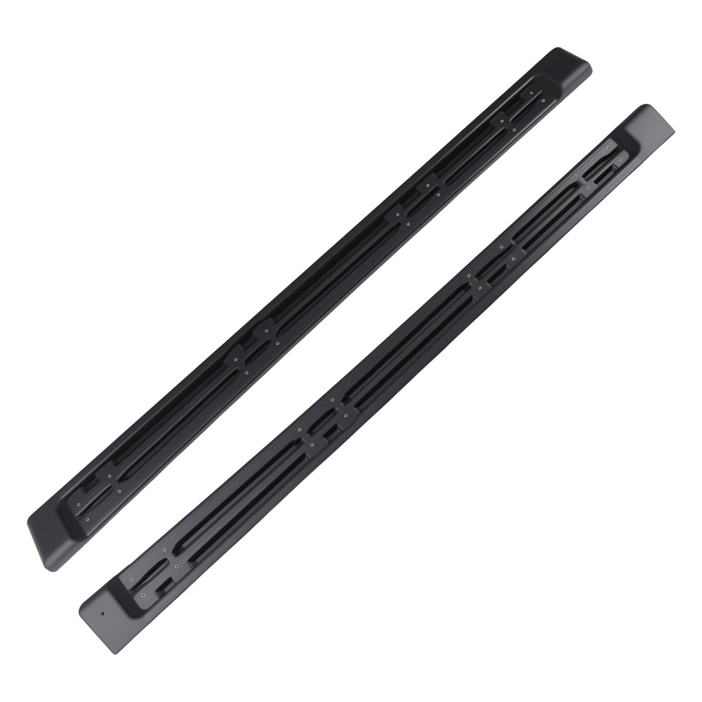 Aluminum Running Boards for 2020-2023 compatible for Jeep Gladiator JT 4Door Side Steps Black