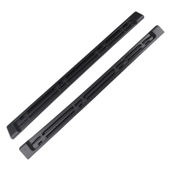 Aluminum Running Boards for 2020-2023 compatible for Jeep Gladiator JT 4Door Side Steps Black