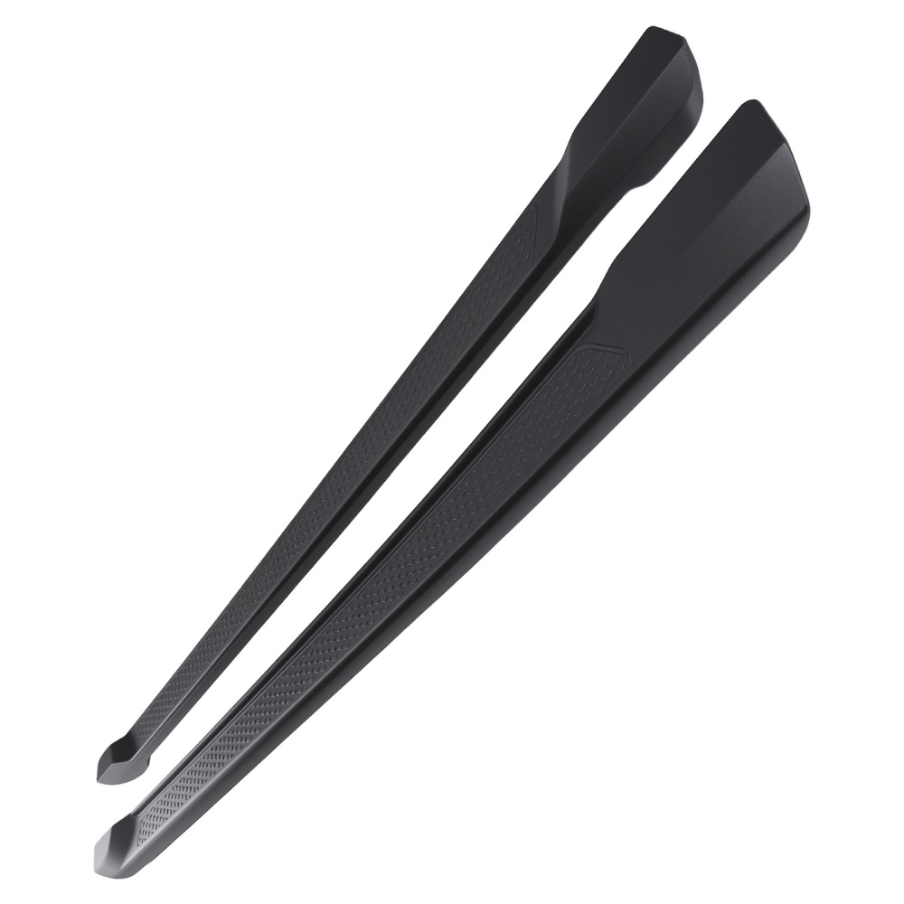 Aluminum Running Boards for 2020-2023 compatible for Jeep Gladiator JT 4Door Side Steps Black