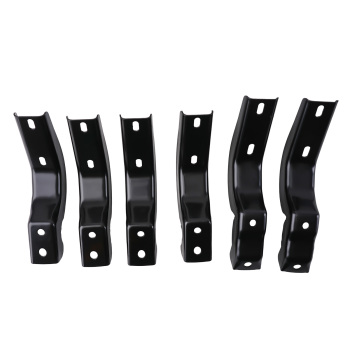 Nerf Bars Running Board Kit compatible for Toyota Land Cruiser 2024-25 Black Side Steps
