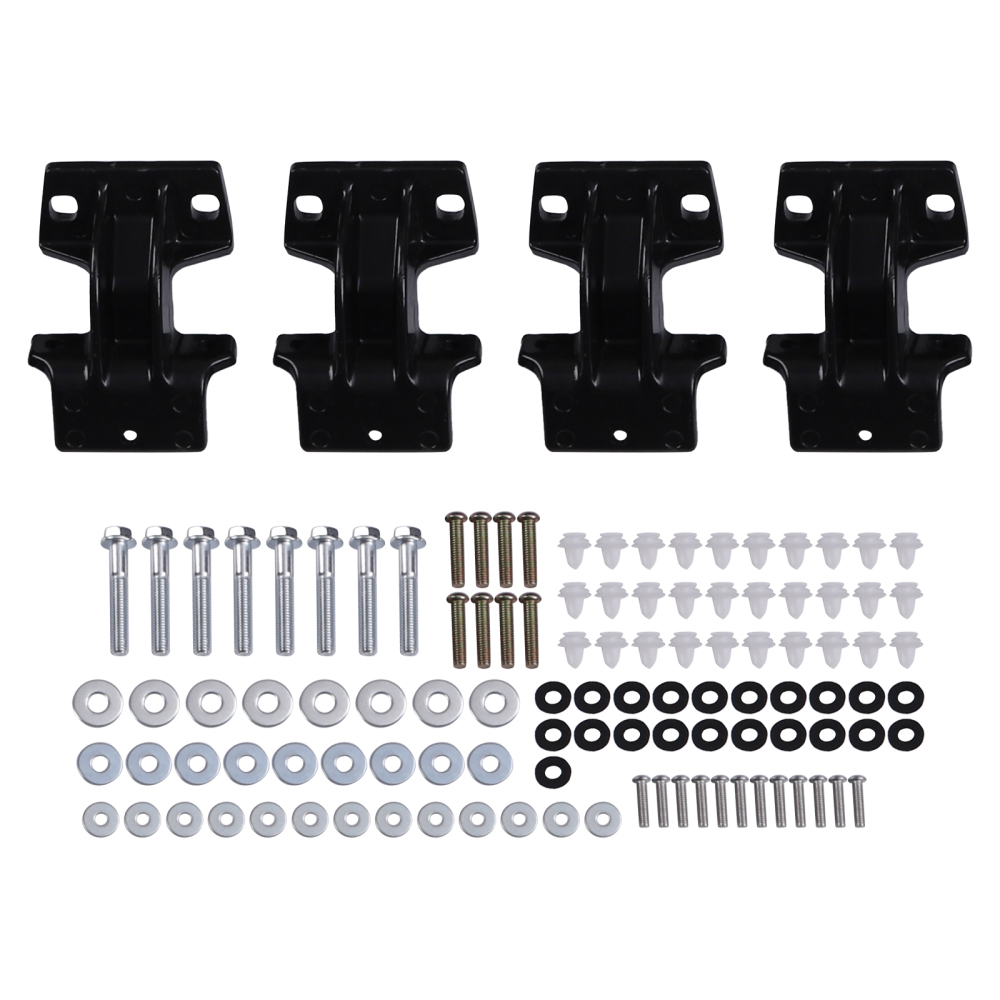 Step Rail Side Step Running Board compatible for Land Rover Defender 110 4Dr 20-23 Non-Slip