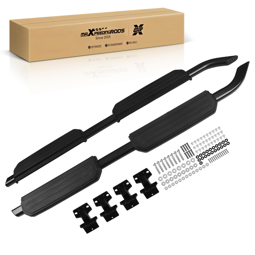 Step Rail Side Step Running Board compatible for Land Rover Defender 110 4Dr 20-23 Non-Slip