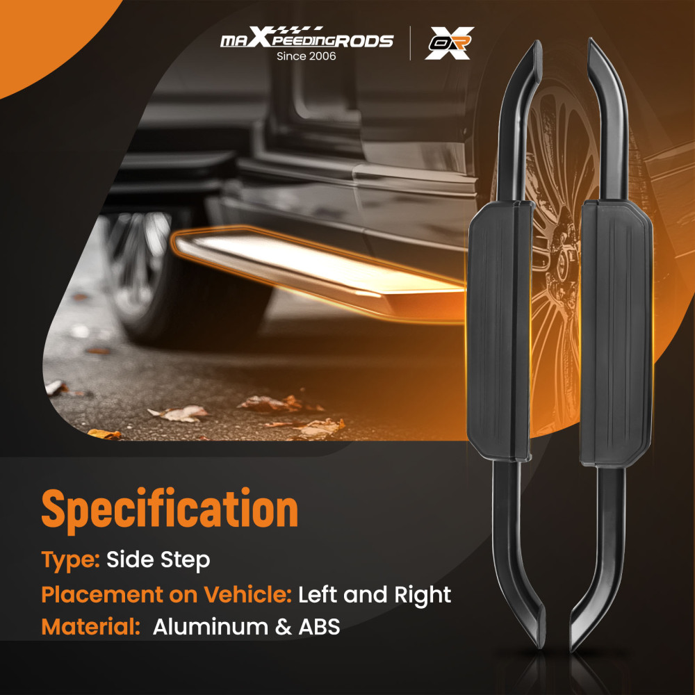 Aluminium Side Steps compatible for Land Rover Defender 90 2020-2023 L663 Running Boards