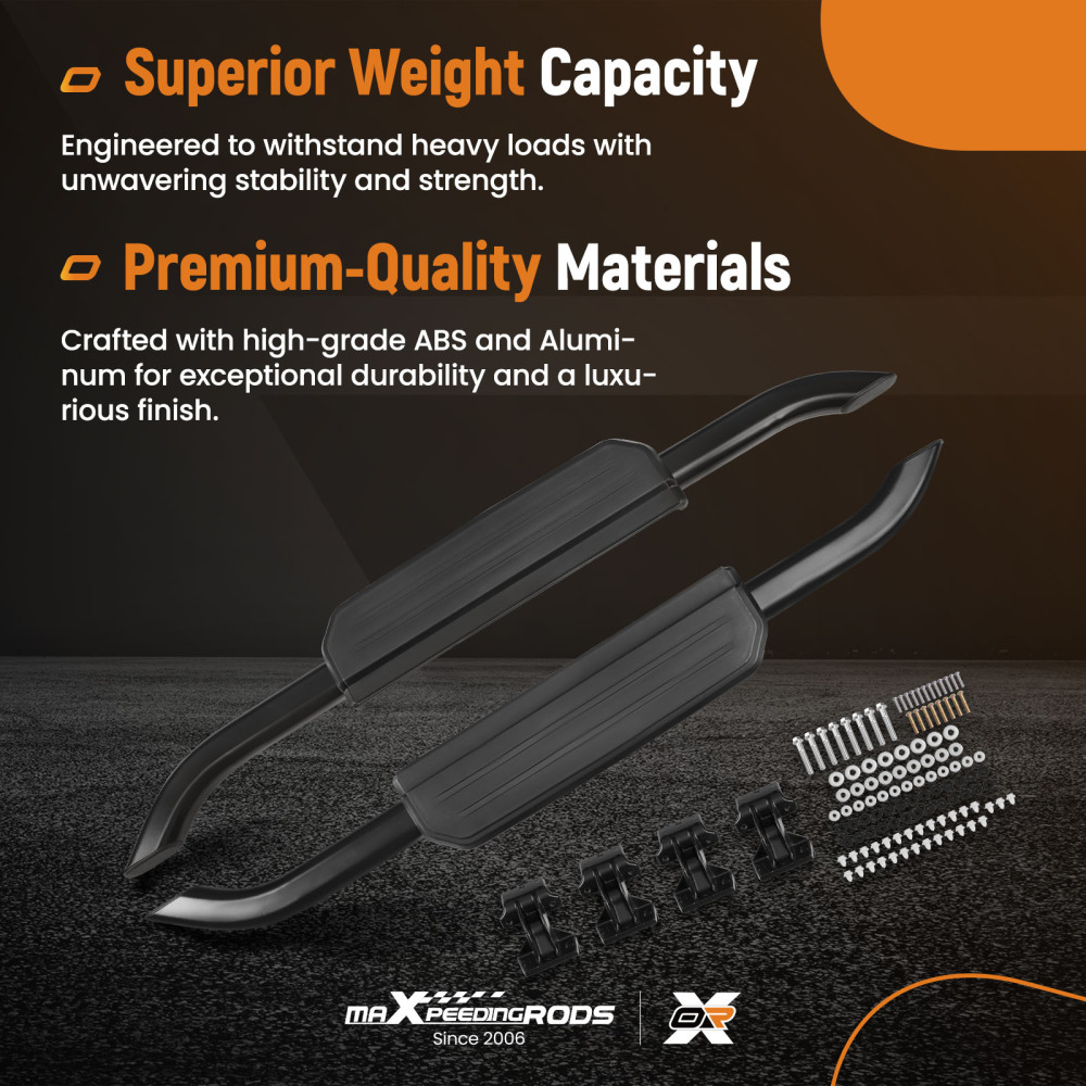 Aluminium Side Steps compatible for Land Rover Defender 90 2020-2023 L663 Running Boards